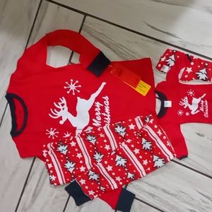 Holiday Pajamas set Kids sz 8